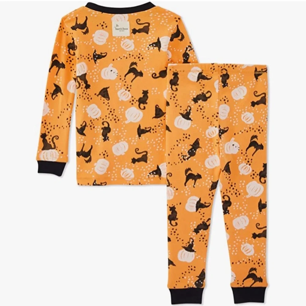 Burt’s Bees Baby Magic Mischief Halloween Organic Cotton Pajama Set 18M